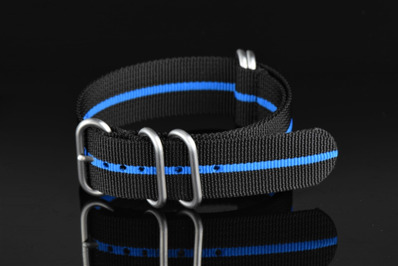 Blue nato outlet strap