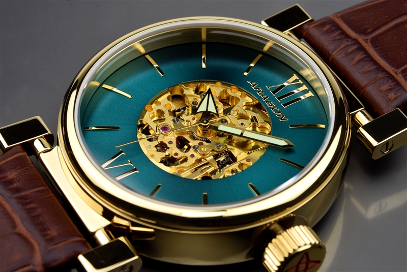 Japanese Miyota 8N24 Skeleton Automatic Watch