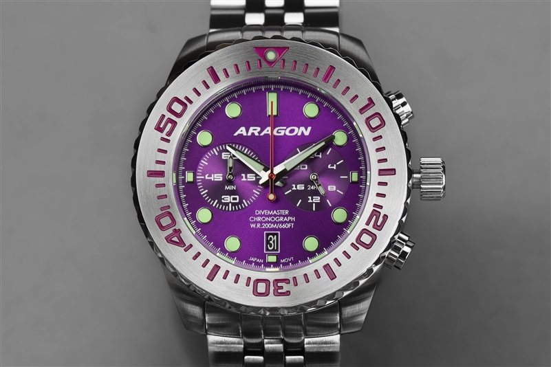 中古】【輸入品・未使用】ARAGON a253wht Divemaster Evo自動50?mm