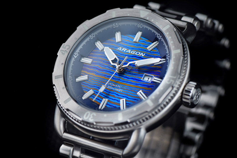 Aragon selling automatic watch 24 jewel diver