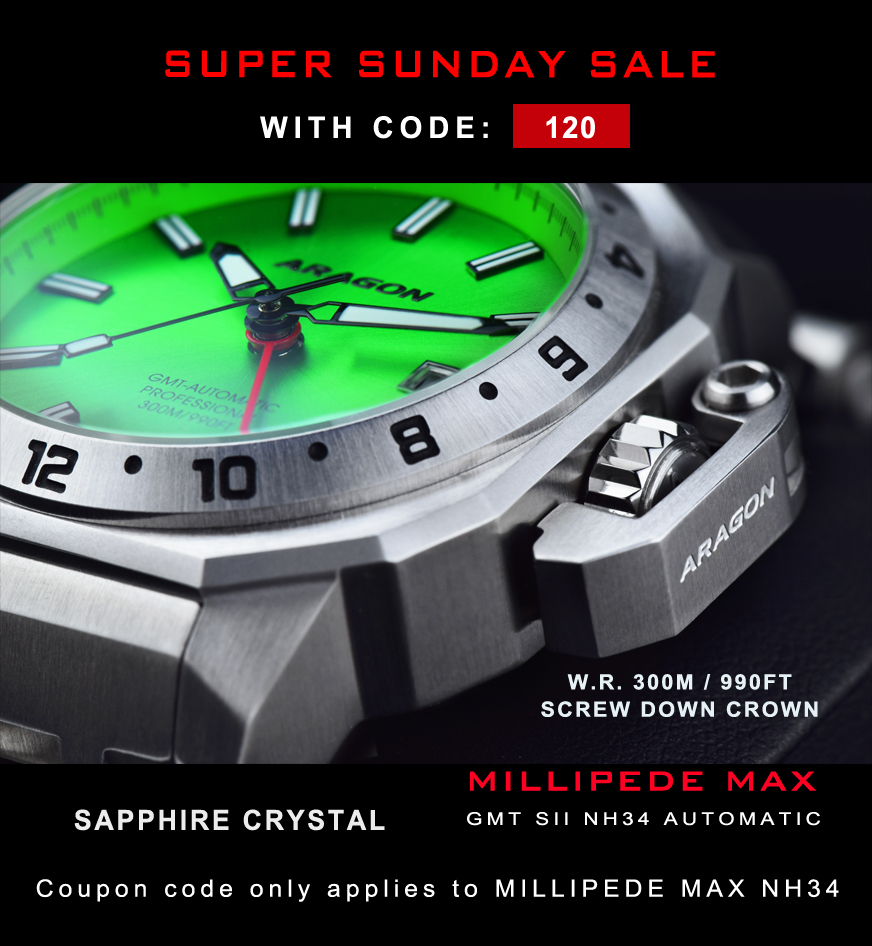 Aragon Divemaster 45 Automatic // A068YEL - Aragon Watch - Touch of Modern